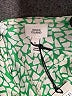 River Island 100% Polyester Green Short Sleeve Blouse Size 6 - photo 4