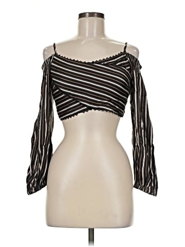 Olivaceous 3/4 Sleeve Top (view 1)