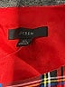 J.Crew Plaid Red Casual Dress Size XL - photo 7