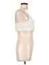 ROYALTY Ivory Sleeveless Blouse Size L - photo 4