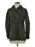 Everly 100% Cotton Green Trenchcoat Size S - photo 1