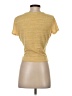 Sadie & Sage Yellow Short Sleeve Top Size S - photo 2