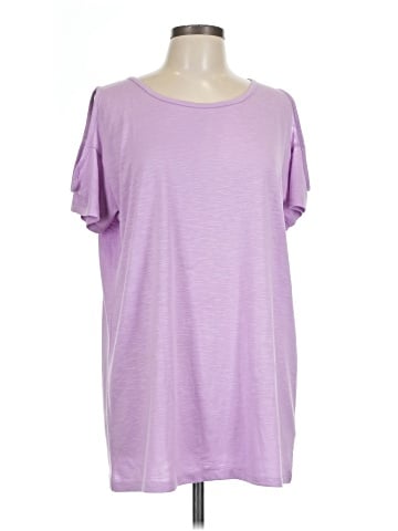 Papaya Short Sleeve Top (view 1)