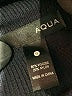 Aqua Blue Black Turtleneck Sweater Size S - photo 7
