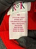 R&K 100% Polyester Solid Red 3/4 Sleeve Blouse Size 10 - photo 8