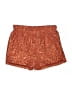 Unbranded 100% Polyester Stars Gold Orange Shorts Size L - photo 1