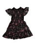 Zunie Floral Black Dress Size 7 - photo 2
