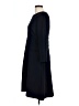 The Fold 100% Polyester Solid Black Casual Dress Size 14 - photo 5