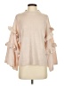 Mud Pie Tan Turtleneck Sweater Size S - photo 1