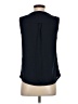 Allen Solly 100% Polyester Black Sleeveless Blouse Size S - photo 2