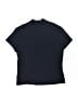 Theory Solid Black Short Sleeve Turtleneck Size S (kids) - photo 2