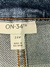 On 34th Blue Denim Skirt Size 24 waist - photo 4