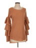 Jealous Tomato 100% Acrylic Brown Pullover Sweater Size S - photo 1