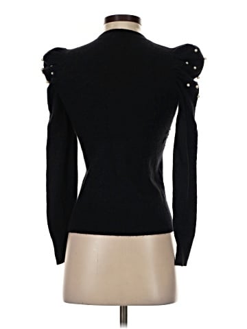 Aqua Cashmere Pullover Sweater (view 2)