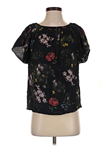 Ines de la Fressange for Uniqlo Short Sleeve Blouse (view 1)
