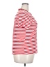 Cato Stripes Red Short Sleeve T-Shirt Size 20W - photo 4
