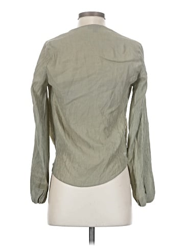 Topshop Long Sleeve Blouse (view 2)