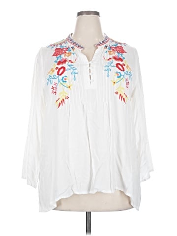 Andree by UNIT 3/4 Sleeve Blouse (view 1)