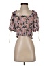 Free People Pink 3/4 Sleeve Blouse Size XS - photo 1