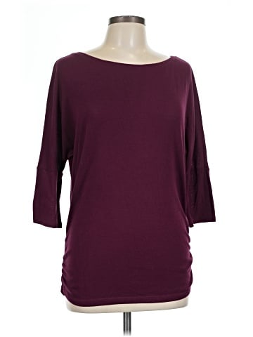 Ann Taylor Factory 3/4 Sleeve T-Shirt (view 1)