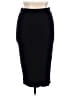 Bar III Solid Black Formal Skirt Size XL - photo 1