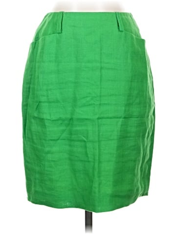 Linda Allard Ellen Tracy Silk Skirt (view 1)