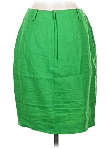 Linda Allard Ellen Tracy Silk Skirt (view 2)