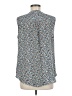 dalia 100% Polyester Blue Sleeveless Blouse Size M - photo 2