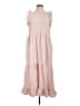 Universal Thread 100% Cotton Pink Casual Dress Size L - photo 1