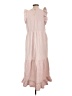 Universal Thread 100% Cotton Pink Casual Dress Size L - photo 2