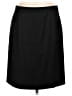 J.Crew 100% Wool Solid Black Wool Skirt Size 6 - photo 1