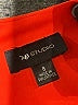AB Studio Solid Orange Casual Dress Size 8 - photo 7