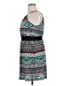 Enfocus Print Teal Cocktail Dress Size 14 (petite) - photo 5