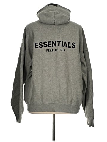 ESSENTIALS Fear of God Pullover Hoodie (view 2)