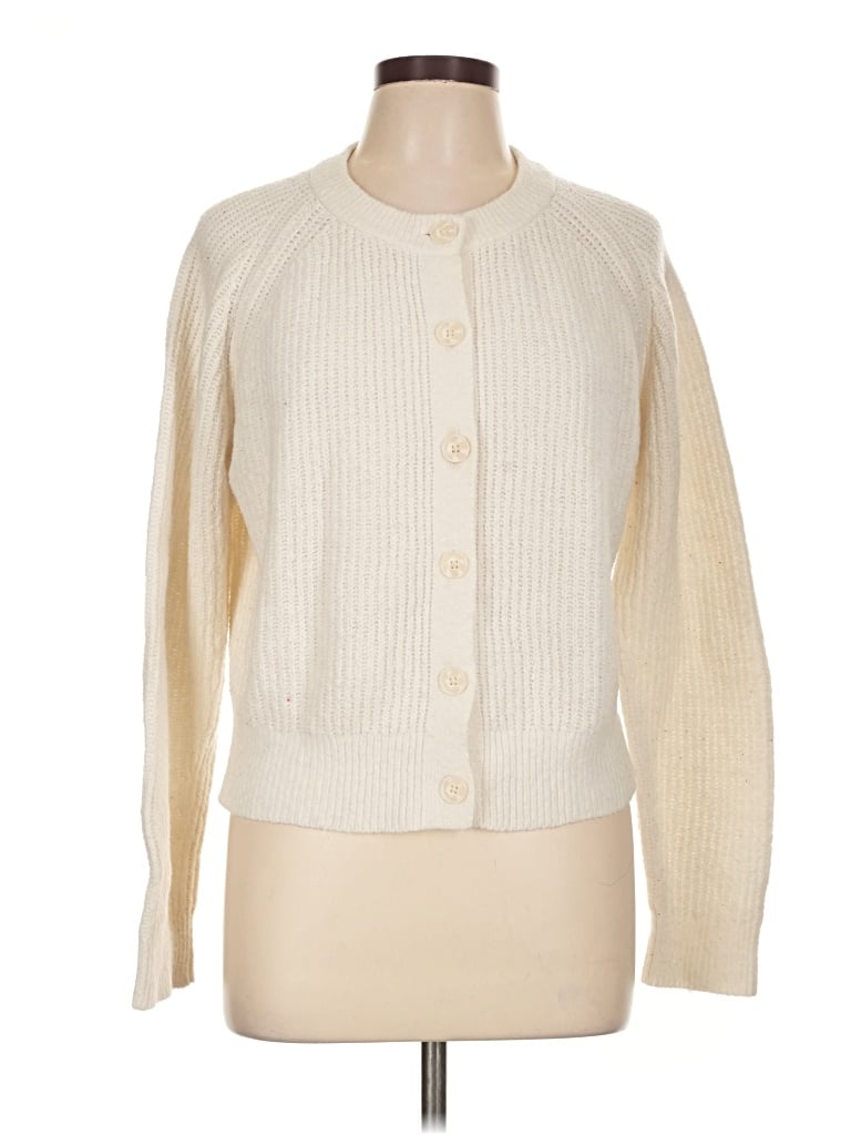 Pre-owned Universal Thread Cardigan Sweater In Ivory