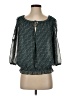 Max Studio Teal 3/4 Sleeve Blouse Size XS - photo 1