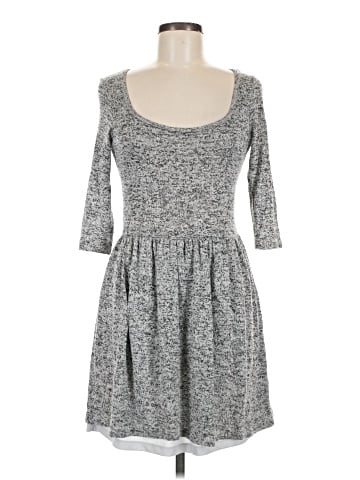 Buttons Casual Dress (view 1)