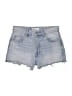 Zara Stars Blue Denim Shorts Size 2 - photo 1