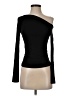 Dynamite Black Long Sleeve Top Size S - photo 1