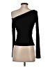 Dynamite Black Long Sleeve Top Size S - photo 2