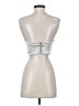 Olivaceous 100% Polyester Silver Green Tube Top Size S - photo 2