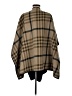 Ike Behar 100% Polyester Brown Poncho One size - photo 2