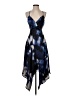 Lulus 100% Polyester Tie-dye Blue Cocktail Dress Size XS - photo 1
