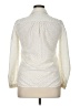 Diane von Furstenberg Polka Dots Ivory Long Sleeve Button-Down Shirt Size XL (estimated) - photo 2