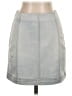 Wild Fable Solid Gray Blue Denim Skirt Size 2 - photo 1