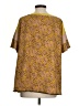 Easel Yellow Short Sleeve Top Size S - photo 2
