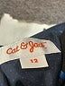 Cat & Jack Solid Black Blazer Size 12 - photo 3