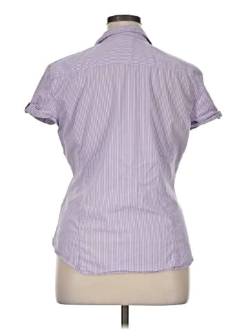 7th Avenue Design Studio New York & Company Short Sleeve Blouse (view 2)