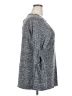 Suzanne Betro Gray Long Sleeve Top Size 2X - photo 4