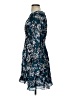 Parker Floral Blue Cocktail Dress Size 4 - photo 5